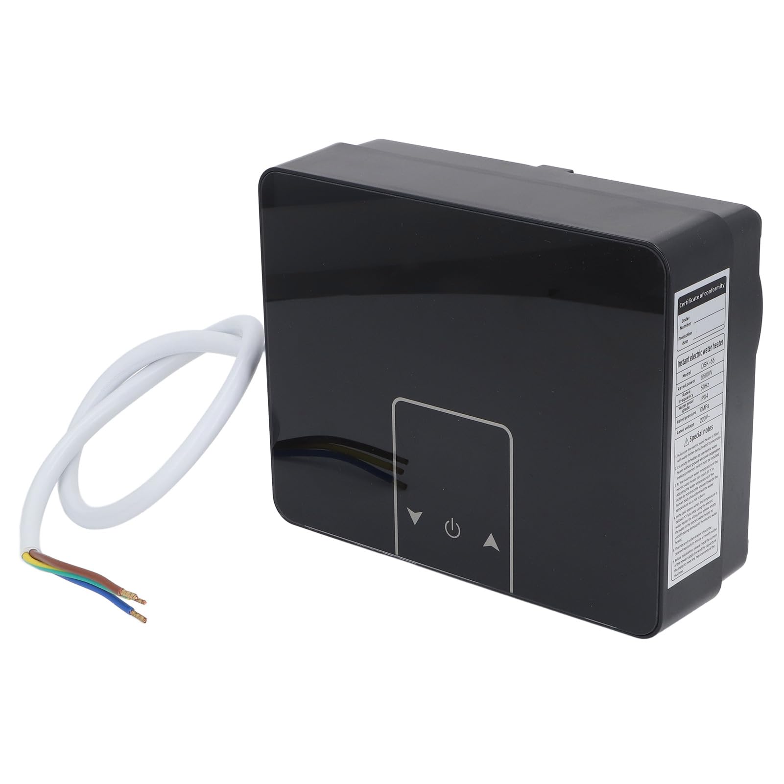 Bewinner Calentador de Agua Eléctrico Instantáneo de 5.5KW para Cocina