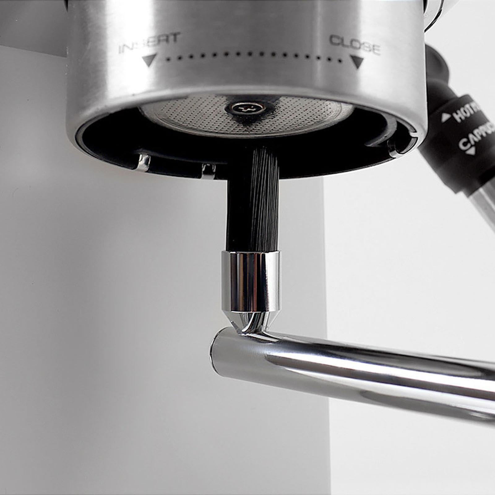 Accesorios profesionales ergonómicos para cafeteras de vapor de presión Cepillo limpieza Máquinas limpieza óptimas Molinillos Herramientas Máquina Pastilla