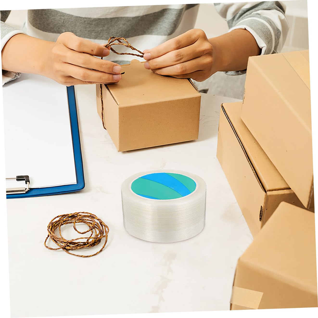 Fiberglass Packing Tape 1 Roll for Carton Seams