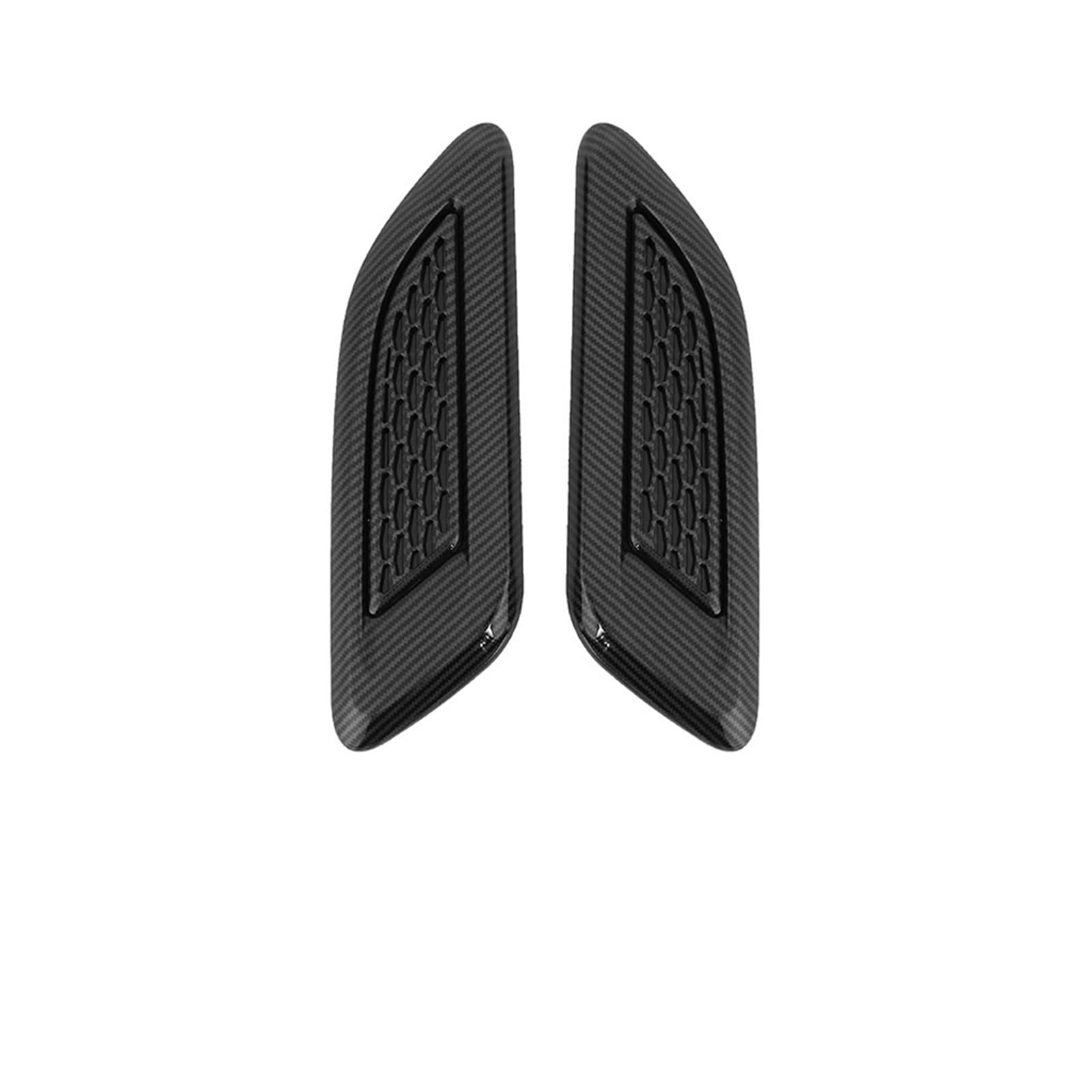 Prises d'air de capot ABS carbone pour Range Evoque et Freelander, finition premium