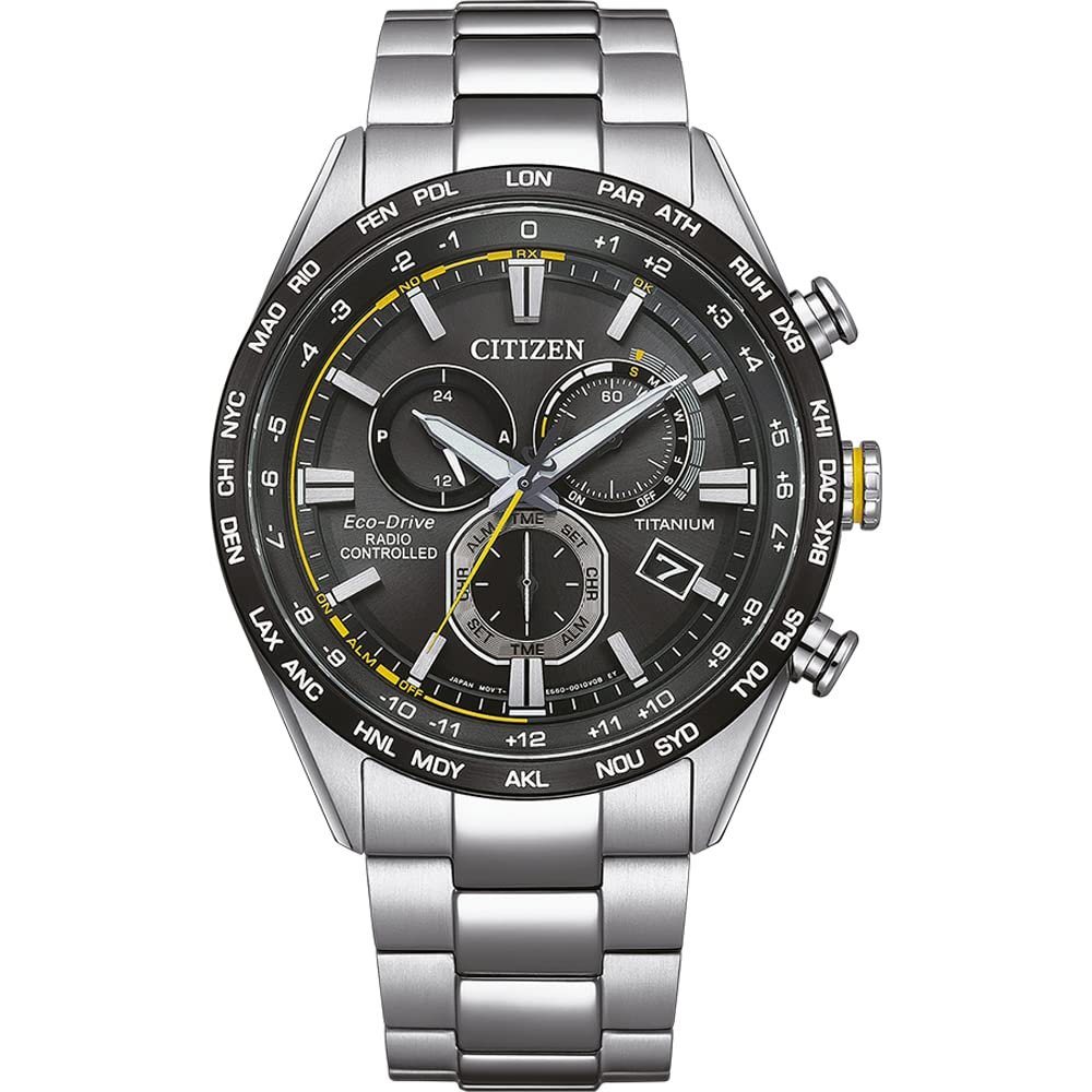 Citizen Reloj Cronógrafo para Hombres de Eco-Drive con Correa en Titanio