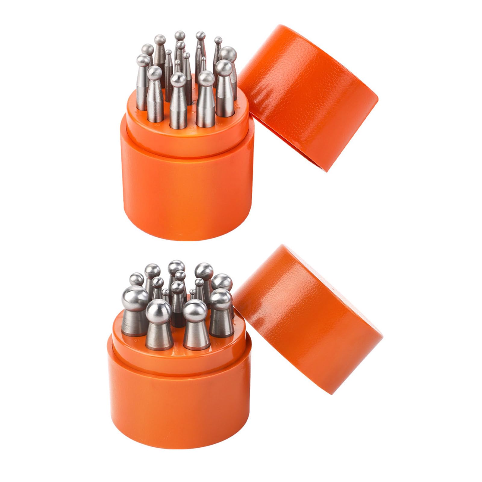 Set punzoni per artigianato per gioielli Set punzoni per lavorazione dei metalli Struttura in acciaio resistenza adatto per strumenti creazione gioielli complessi