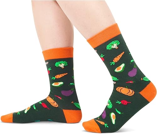 Miniatura 3 de HAPPYPOP Divertidas ideas de regalos veganos, regalos veganos para mujeres, regalos para veganos, regalos vegetarianos, calcetines veganos,