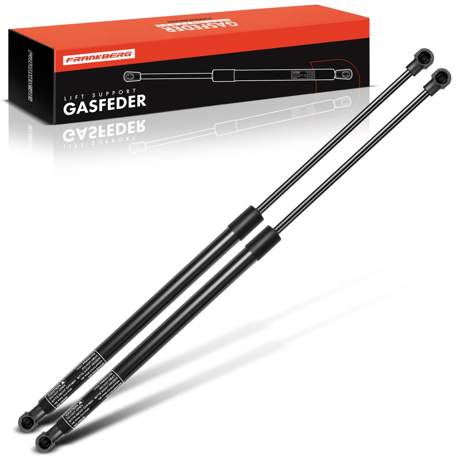 Frankberg 2x Gas Struts Tailgate Compatible with A4 Avant 8ED B7 Estate 2004-2008 Focus II Convertible 2006-2011 Replace# 1453743