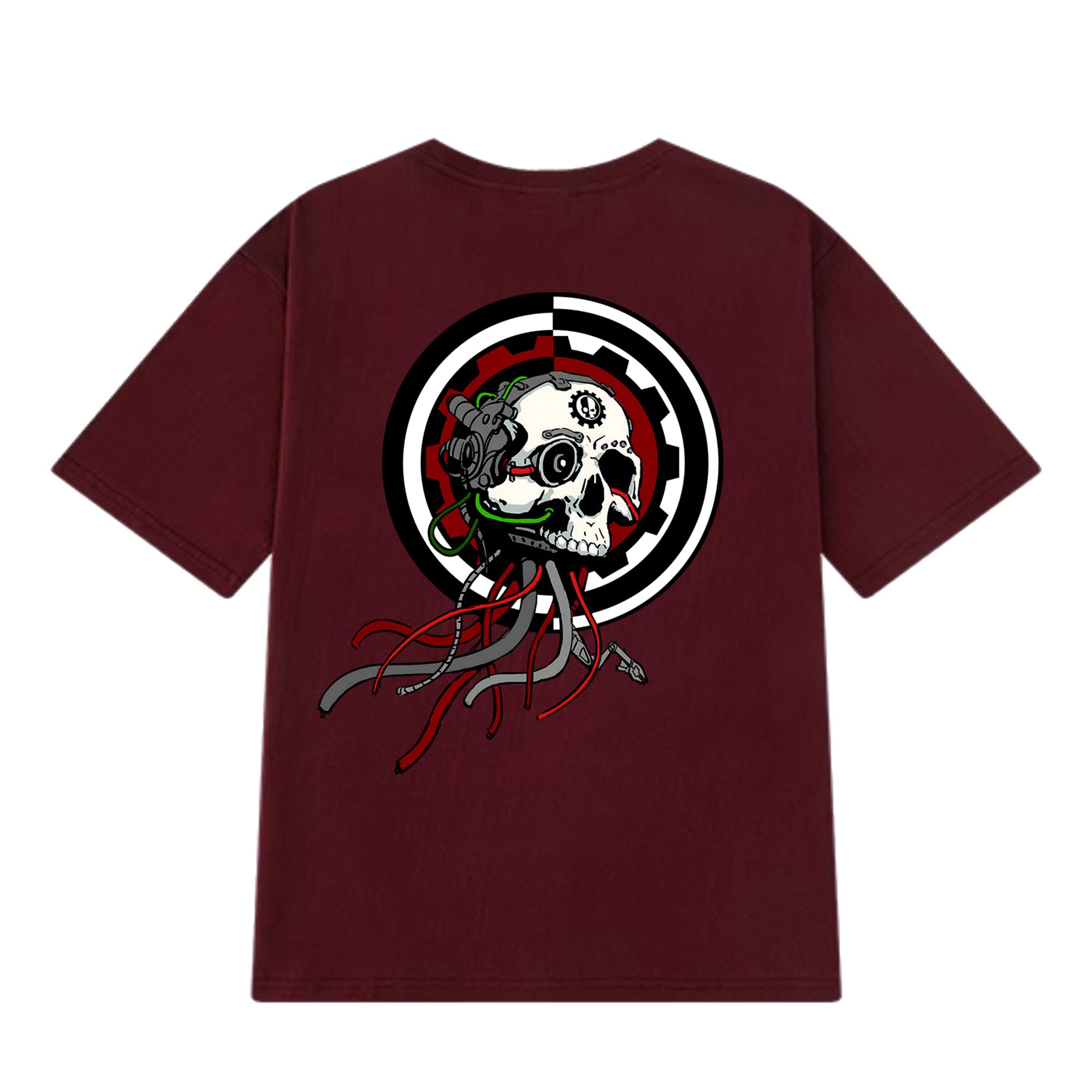 Starforged Men's Red Angron Daemon Primarch Khorne Warhammer 40K Chaos Space Marines T-Shirt Clothing, Xxl