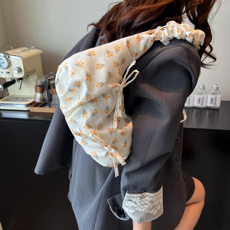 Purse Shoulder Bag Nylon Clutch Handbag Underarm Dumpling Bag for Women4