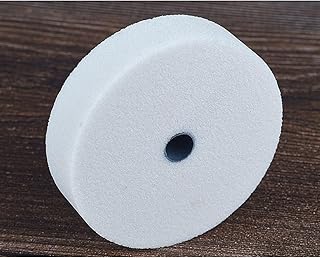 LOKQIHTHS Grinding Wheel White Corundum Grinding Wheel 80 Grit Grinding Wheel with Free Protective Glasses for Grinding Drill Bits, High Speed Steel Hardened Steel,200 * 25 * 32mm