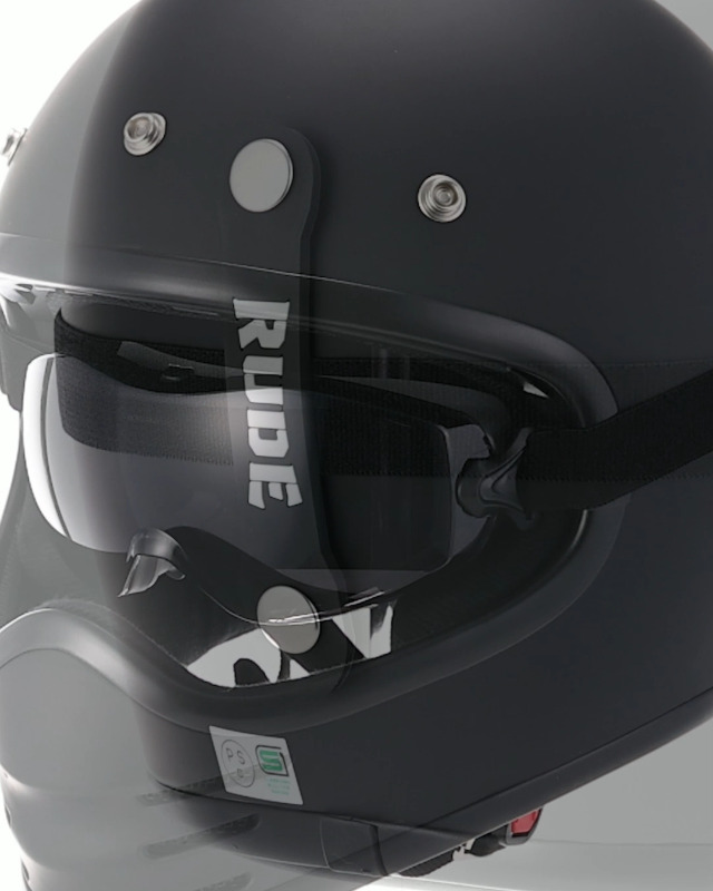 Amazon | リード工業(LEAD) バイク用 フルフェイス スクランブラー