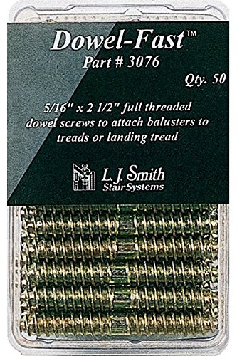 LJ-3076: Dowel-Fast Screws (Pack of 50)