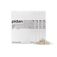 pidan Lettiera per Gatti in Tofu 9,6 kg (4 Sacchetti)
