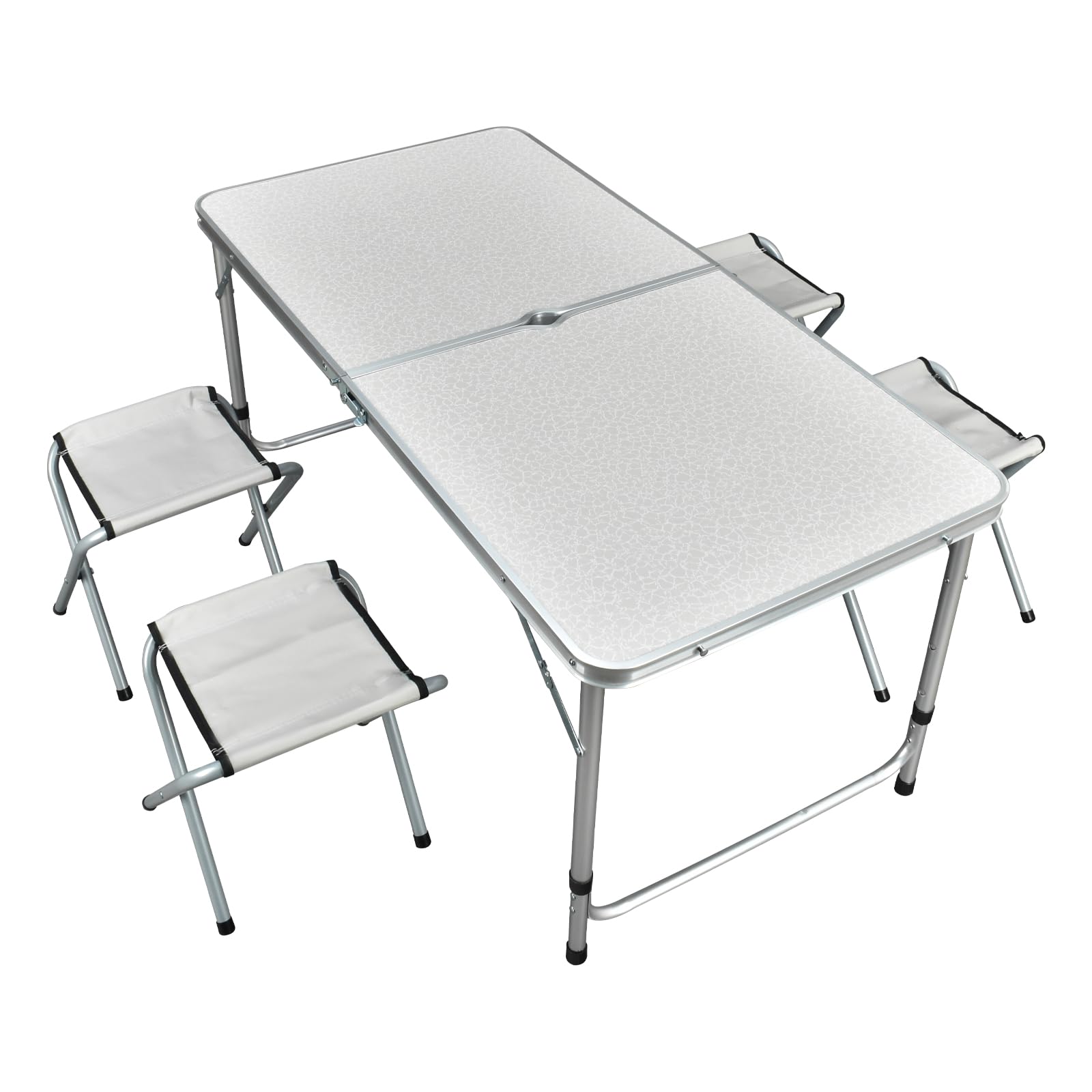 Amazon.co.jp: Fkstyle【アウトドアテーブルセット】チェア4脚一体収納