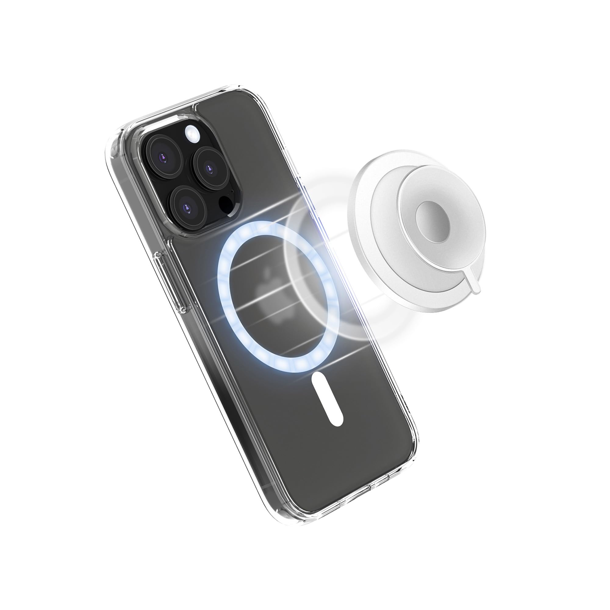 Amazon | KIWIFOTOS 吸盤式 スマホグリップ Magsafe対応 マグネット式