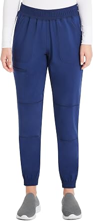 ScrubStar Womens Jogger Scrub Pants with Yoga Waistband and 4 Pockets | Ultra-Soft Stretch Fabric, Moisture Control, Flexible Comfort, Pair with Scrubstar Tops for Medical Shifts