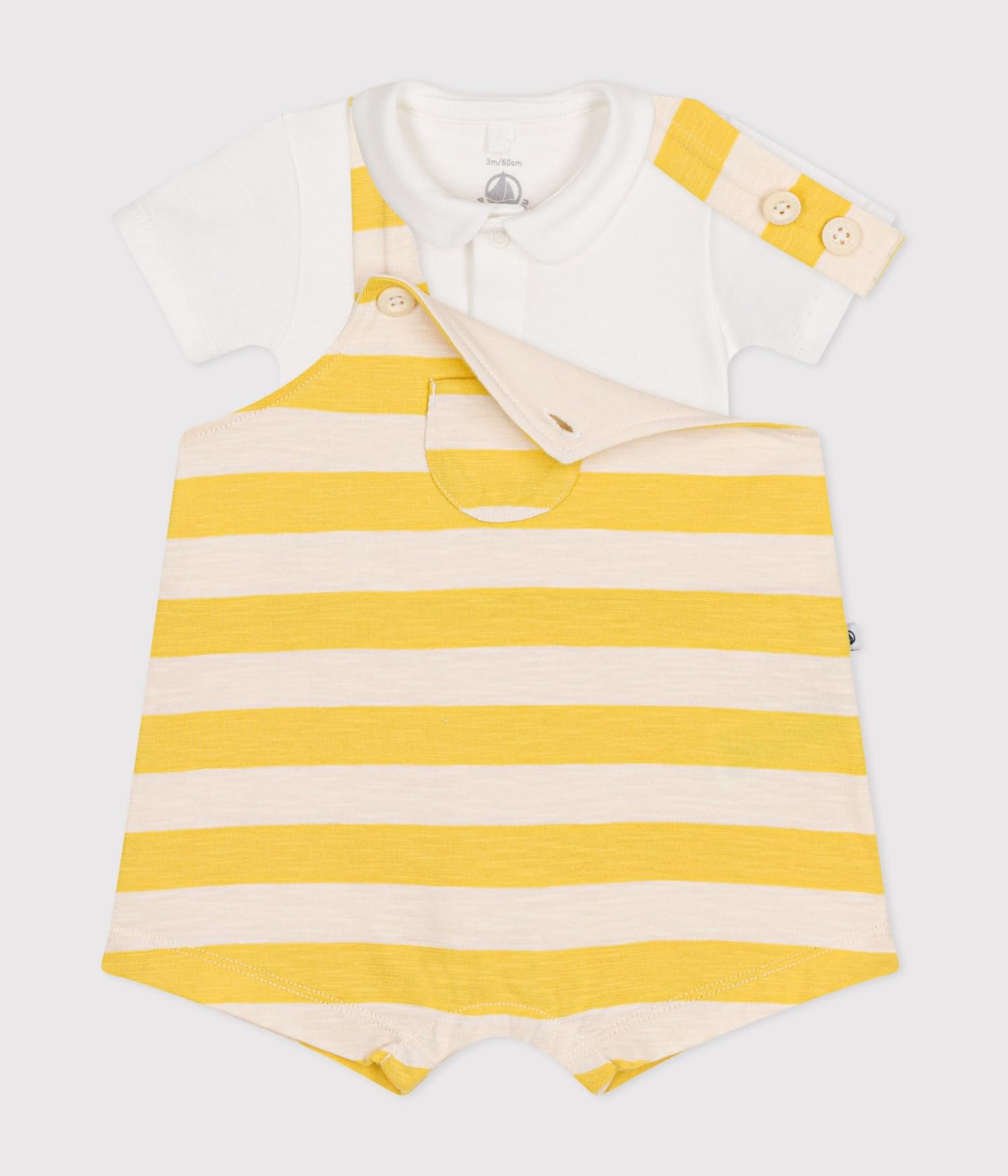 Petit Bateau Salopette Mixte bébé