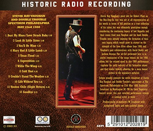 Spectrum, Philadelphia 23rd May 1988