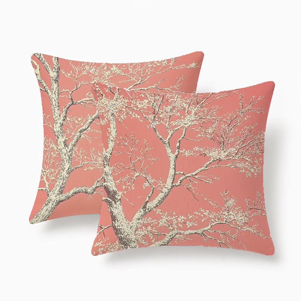 Housses de coussin 60x60cm imperméables rose pour sublimer votre salon de jardin cet été