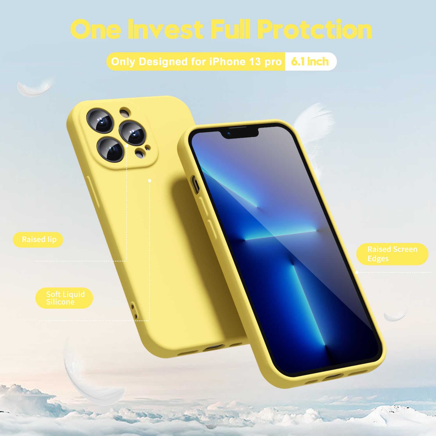 oakxco for iPhone 16 Pro Max Case Liquid Silicone, Soft Rubber Gel Elegant Aesthetic Basic Simple Cover, Cute Thin Slim TPU Matte Solid Color Plain Smooth Case for Women Girl, Light Pink — view 971