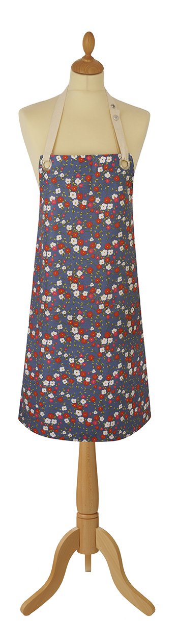 Ulster Weavers Blue Windswept Floral Oil Cloth Apron