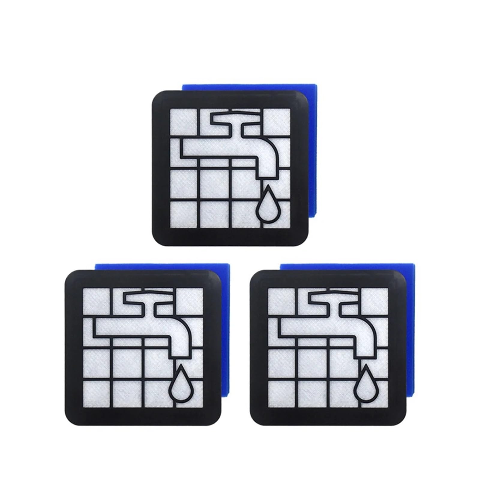 CCFGBHH Compatible For Philips FC8010/01 FC9330/9331/9350/9351/9352/9515/9516 Vacuum Cleaner HEPA Filter Replacement Accessories Parts