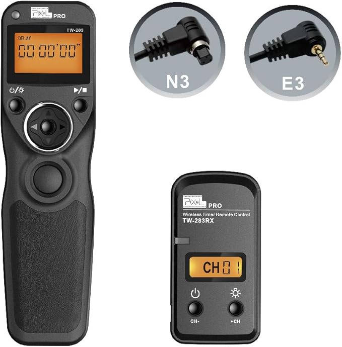 Wireless Shutter Release for Canon, Pixel TW283 E3/N3