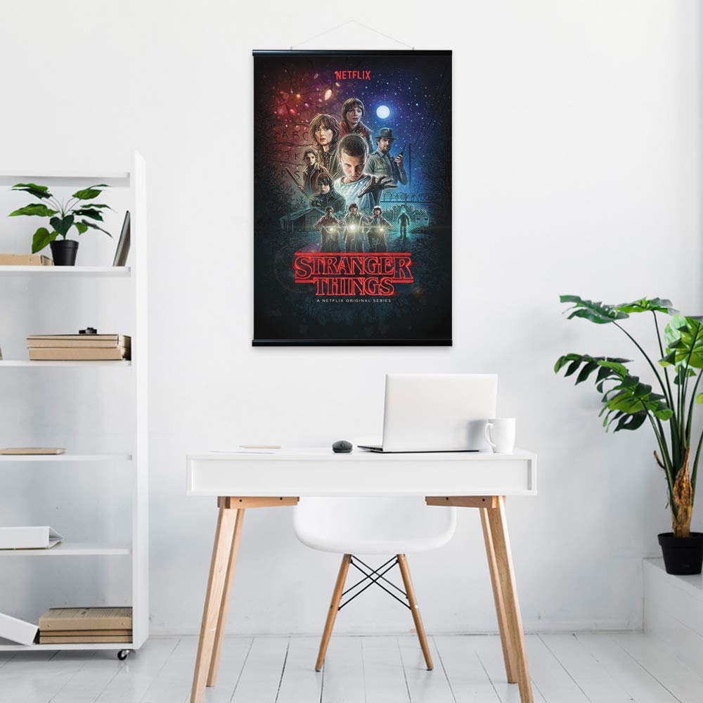 Poster Stranger Thing S - 91x61cm - Papier Glacé 150g Stranger Things Lampe