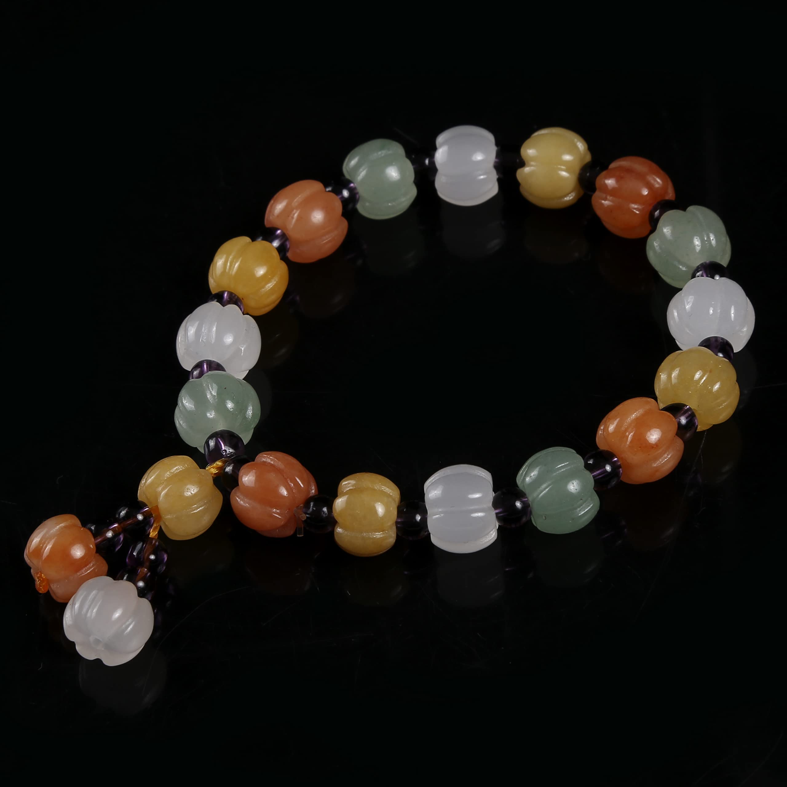 Jade armband 18 cm | 8 mm kralen - Spiritual Garden