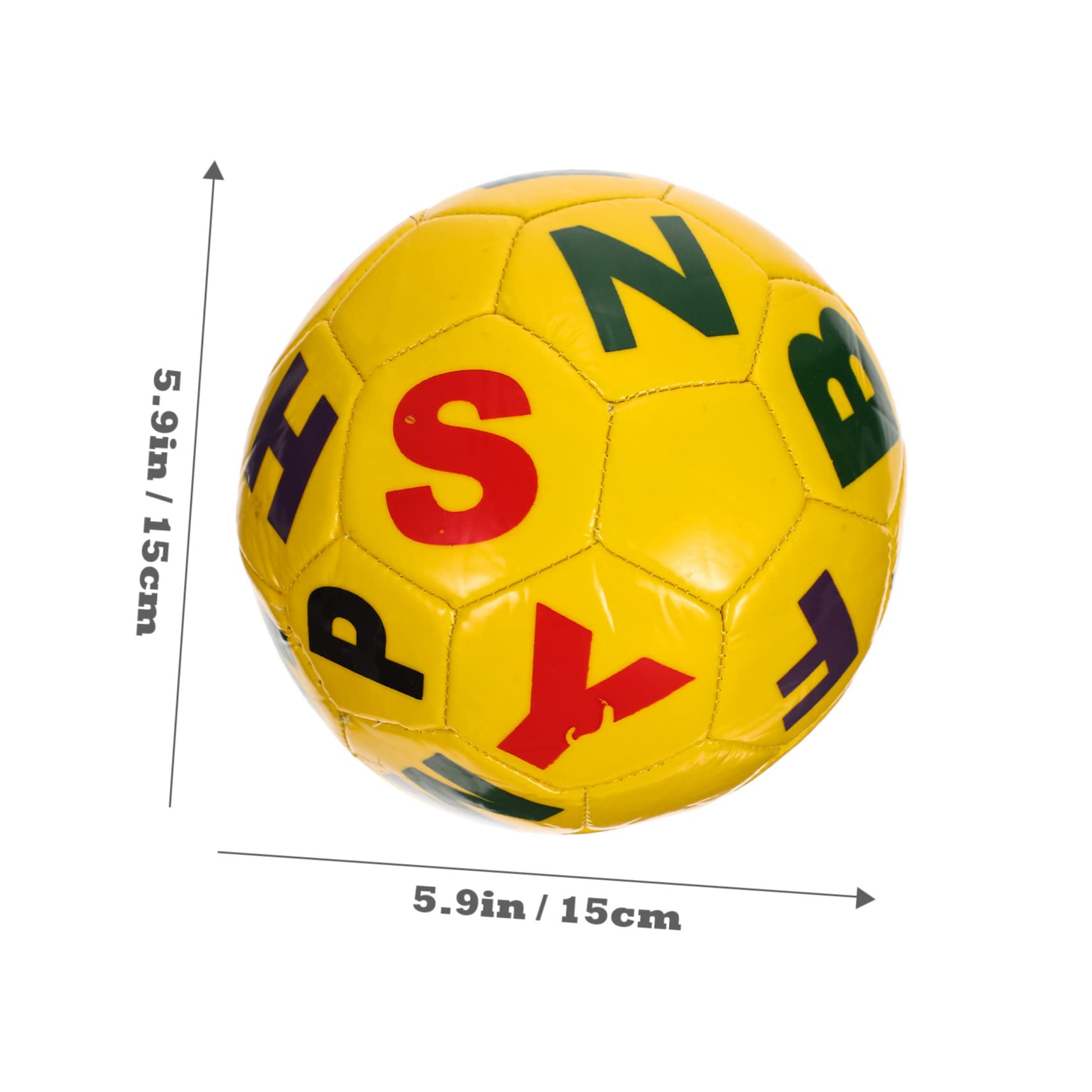 BESPORTBLE Inflatable Soccer Ball Wear Resistant Soccer for Interactive Ball for Improved Hand Eye Coordination Fine Motor Skills Great Present