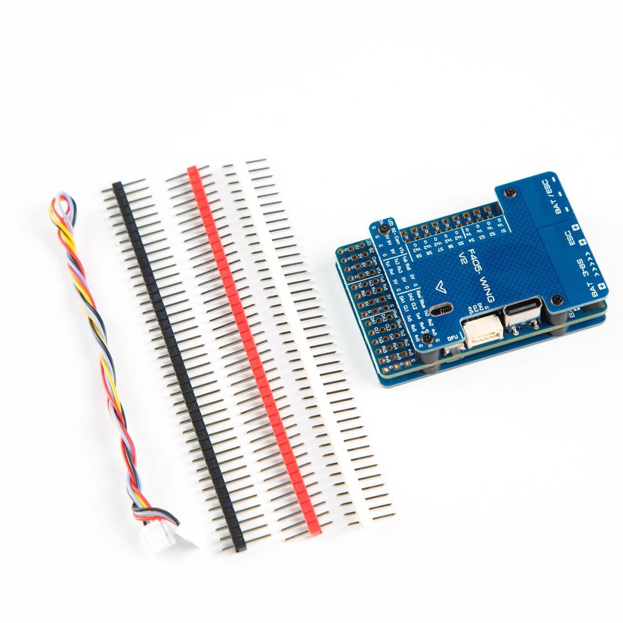 Controlador de Vuelo F405 para ala Fija con Módulo GPS – Compatible INAV y ArduPilot