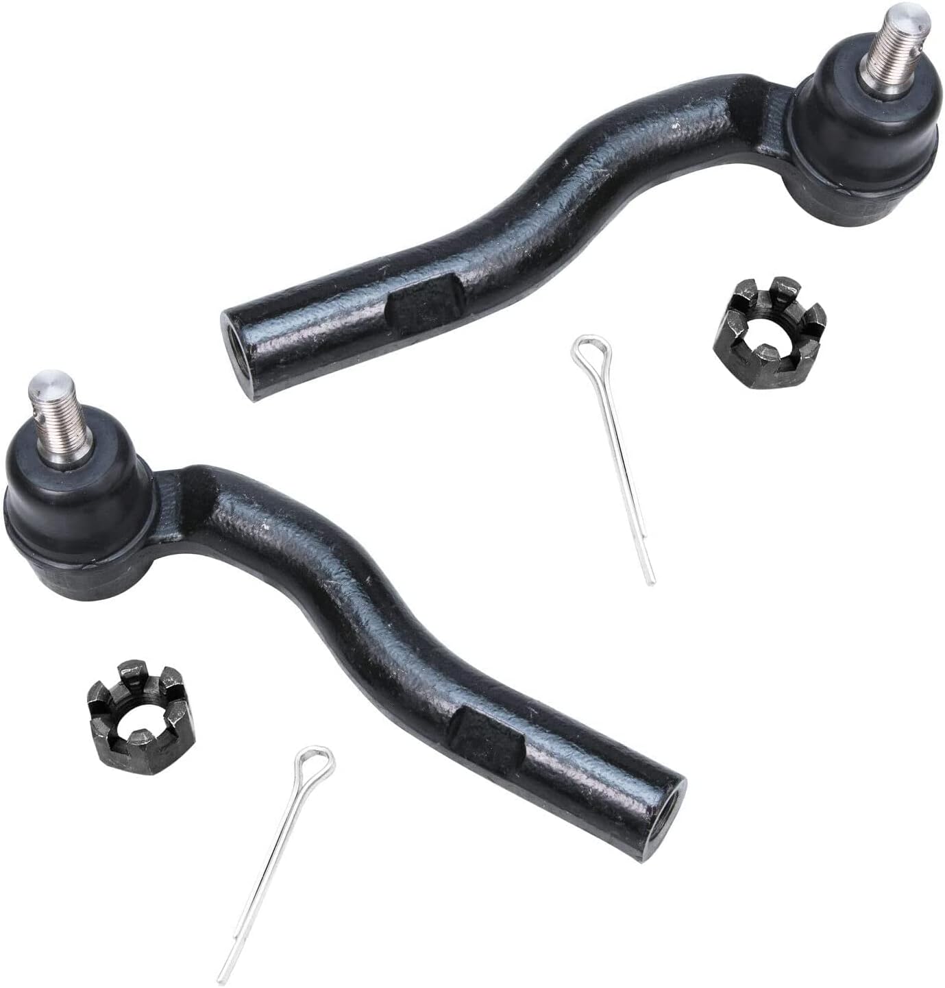 Detroit Axle - Front 6pc Suspension Kit for 1998-2005 Lexus GS300, 1998-2000 GS400, 2001-2005 GS430, 2 Sway Bar Links 4 Tie Rod Ends Replacement