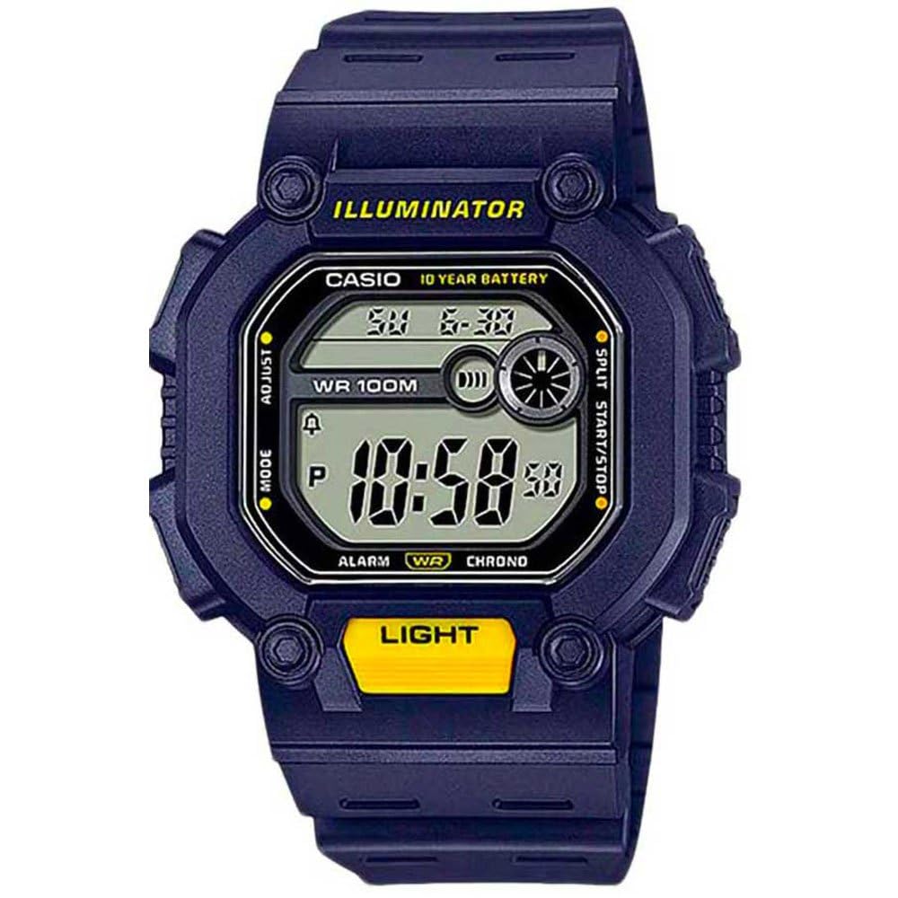 Casio Montre Homme (Diameter 44.5 mm), Multicoloured, Strap.
