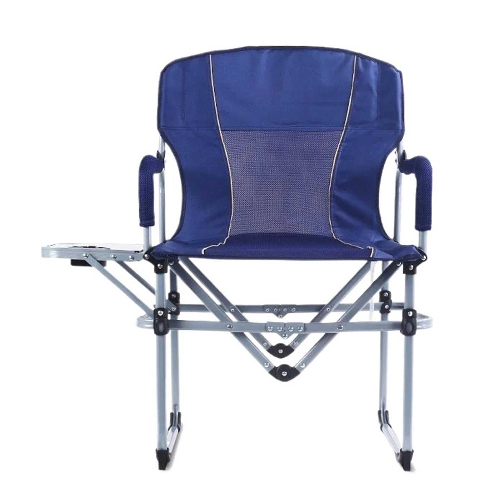 Chaise de réalisateur pour camping et mer fauteuil pliable bleu océan