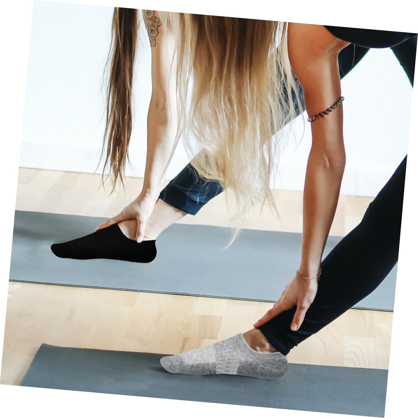 6 Paare Baumwoll Sneaker Socken Unisex Unsichtbare Kurzsocken Atmungsaktiv Verschleißfest Bequeme Füsslinge für Damen und Herren Waschbar und Langlebig