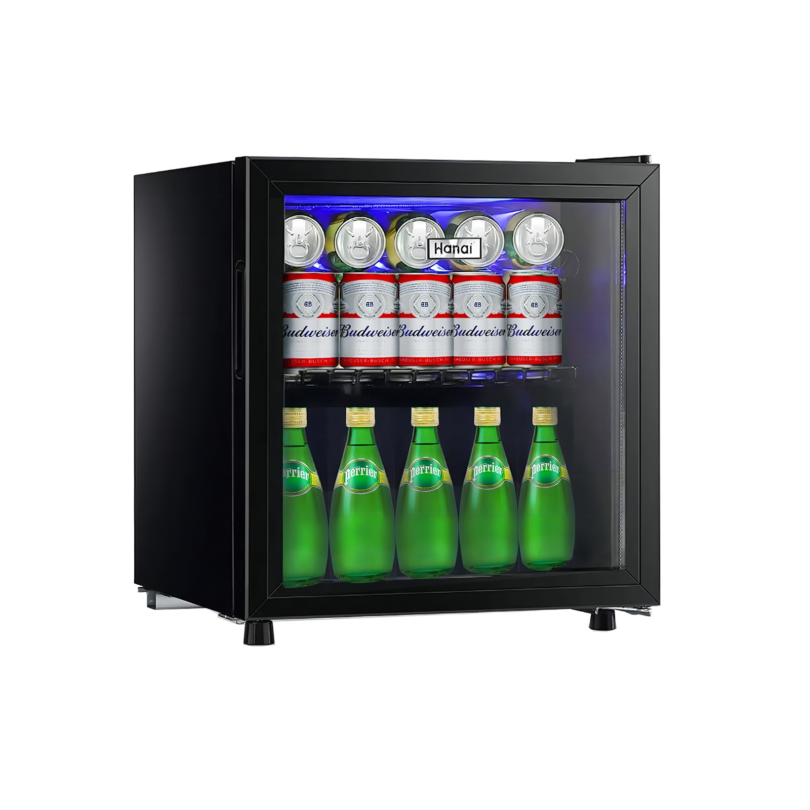 WANAI WA-BC-50E 1.6 cu ft Wine Cooler Stainless Steel