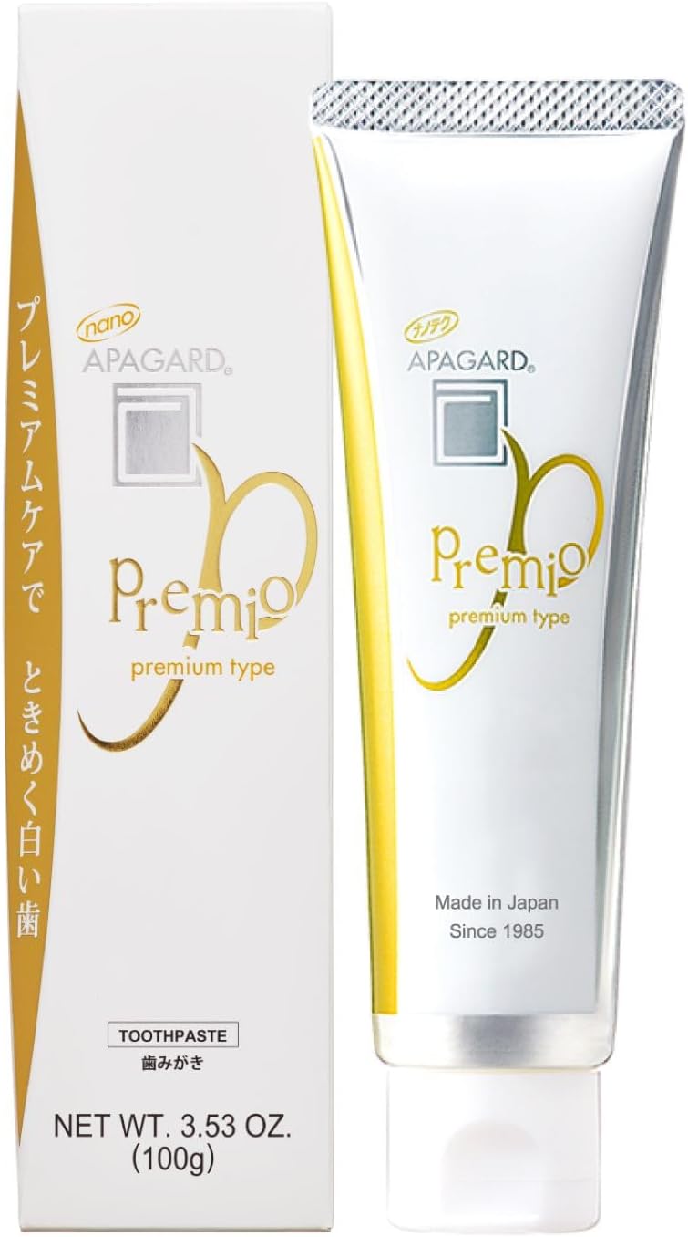 Amazon.com: APAGARD® PREMIO, Sangi's Nano-Hydroxyapatite Toothpaste for ...