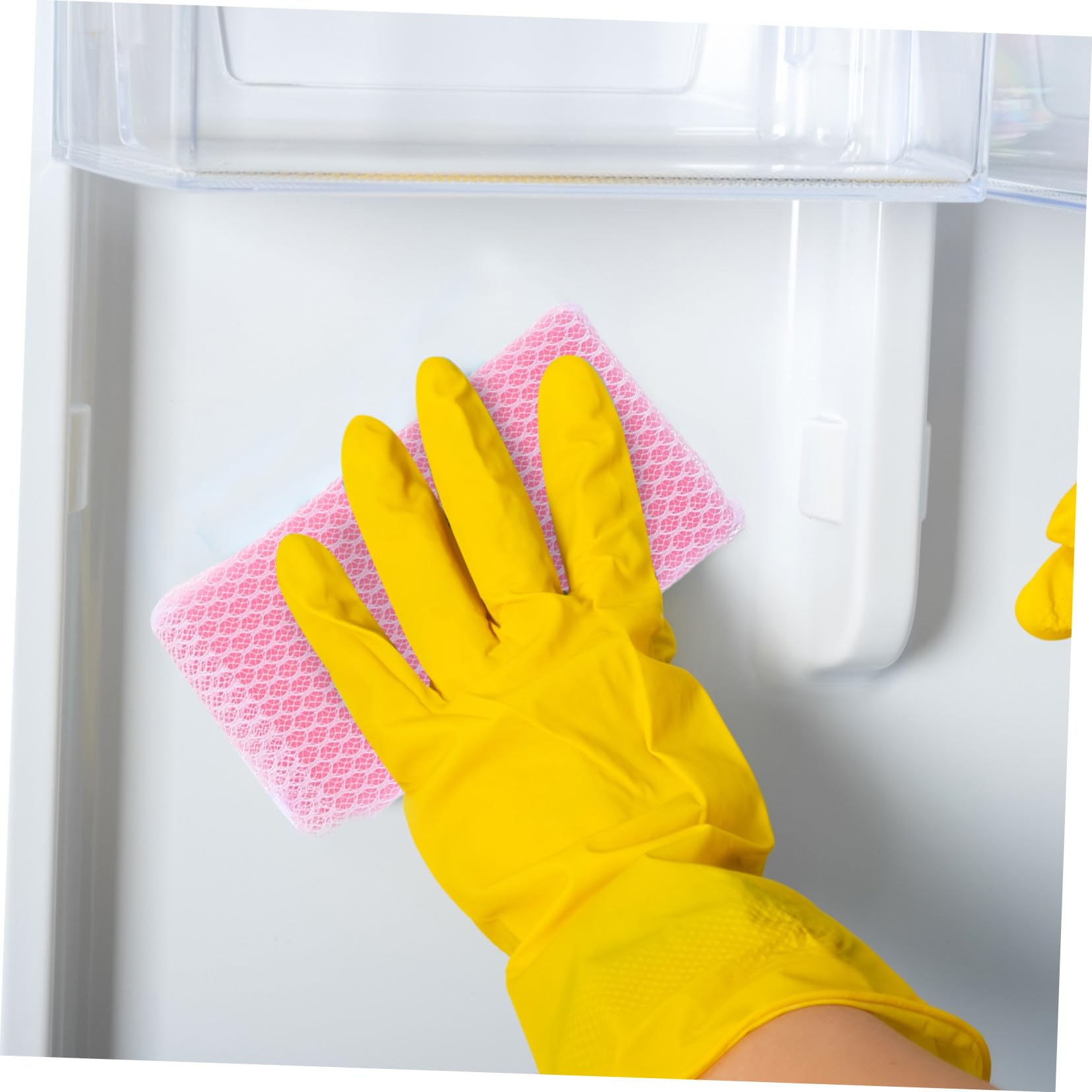 TOYANDONA 30 Pezzi Spugne da Cucina per Lavapiatti Impugnatura Ergonomica in Nylon, ad Alta Densità e Resistenti allo Sporco la Pulizia della Cucina Colore Casuale