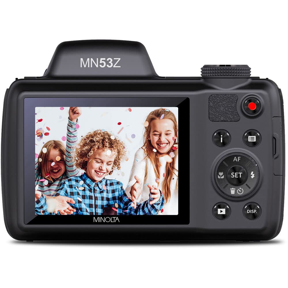 Amazon.com : MINOLTA MN53Z 16 MP / 1080P FHD Bridge Digital Camera