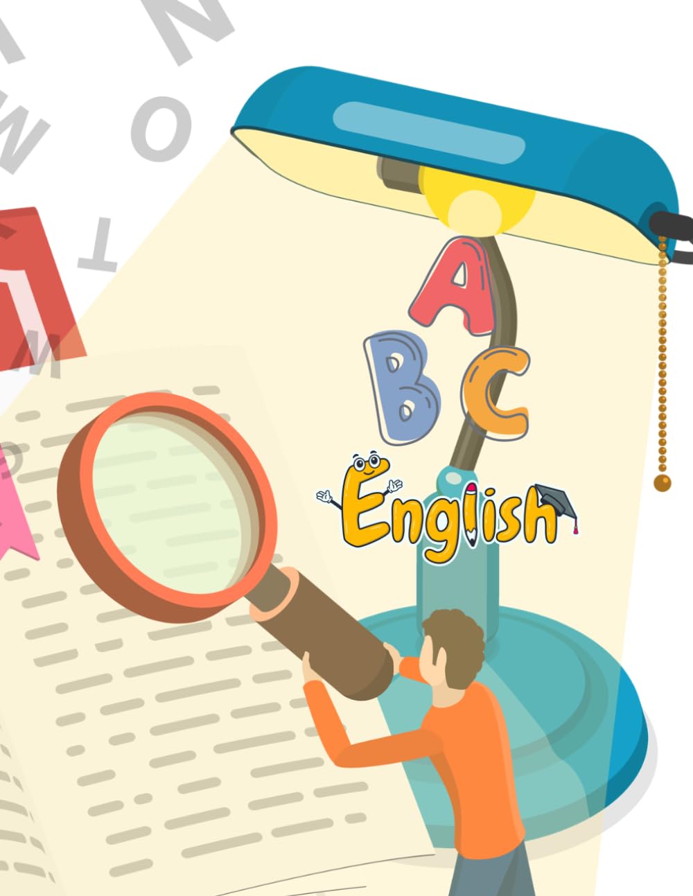 English vowel book: for nursery or kindergarten kids exercise book for learn how read write
