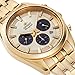 Orient Stretto Solar Chronograph Champagne Dial Gold Colour Strap Men’s Watch RA-TX0301G10B