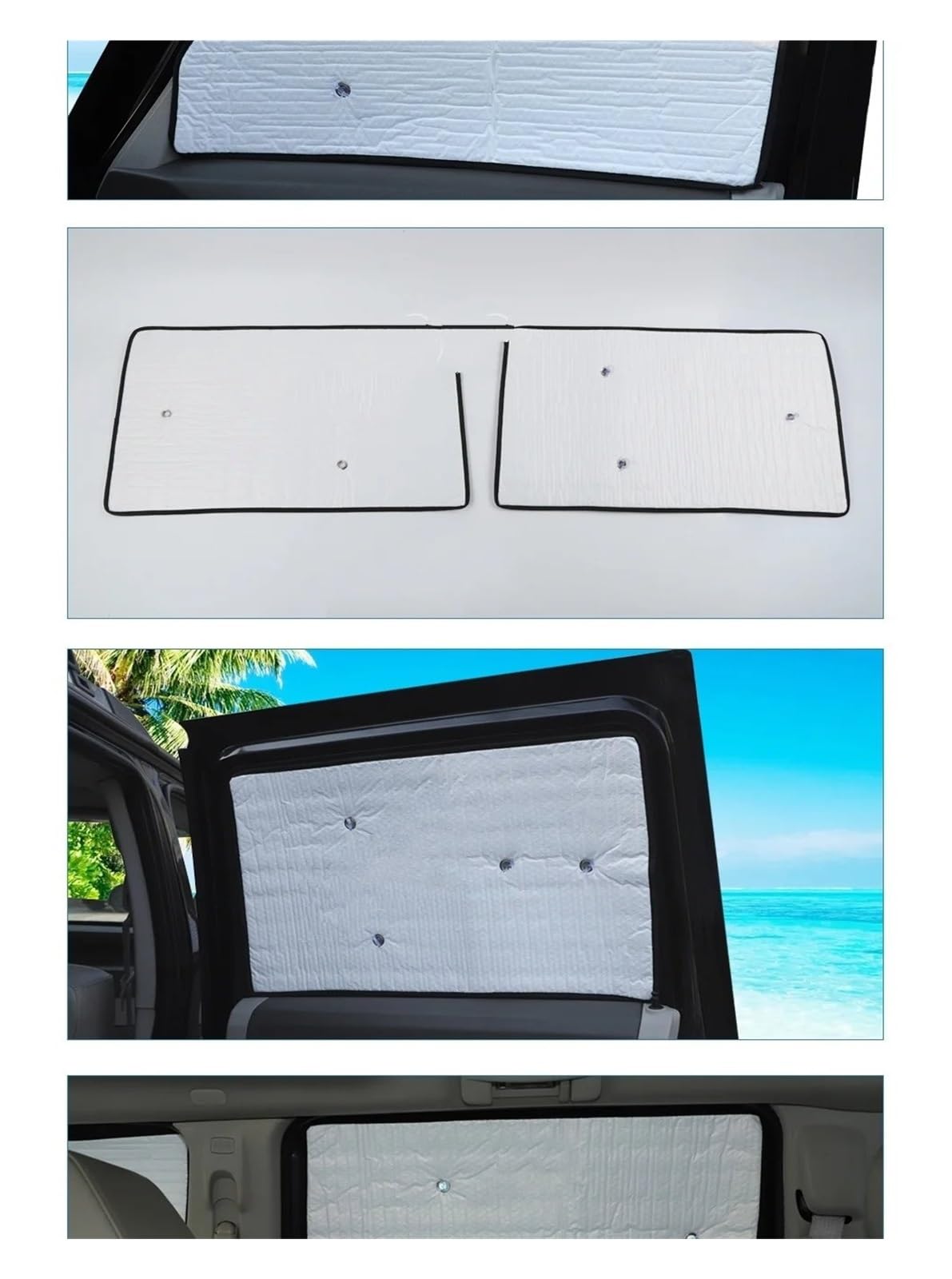 Parasol Parabrisas Cubierta Parasol Parabrisas Delantero Trasero Coche Protección Para Visera Ventana Para Jeep Para Grand Para Commander 2006 2007 2008 2009 2010