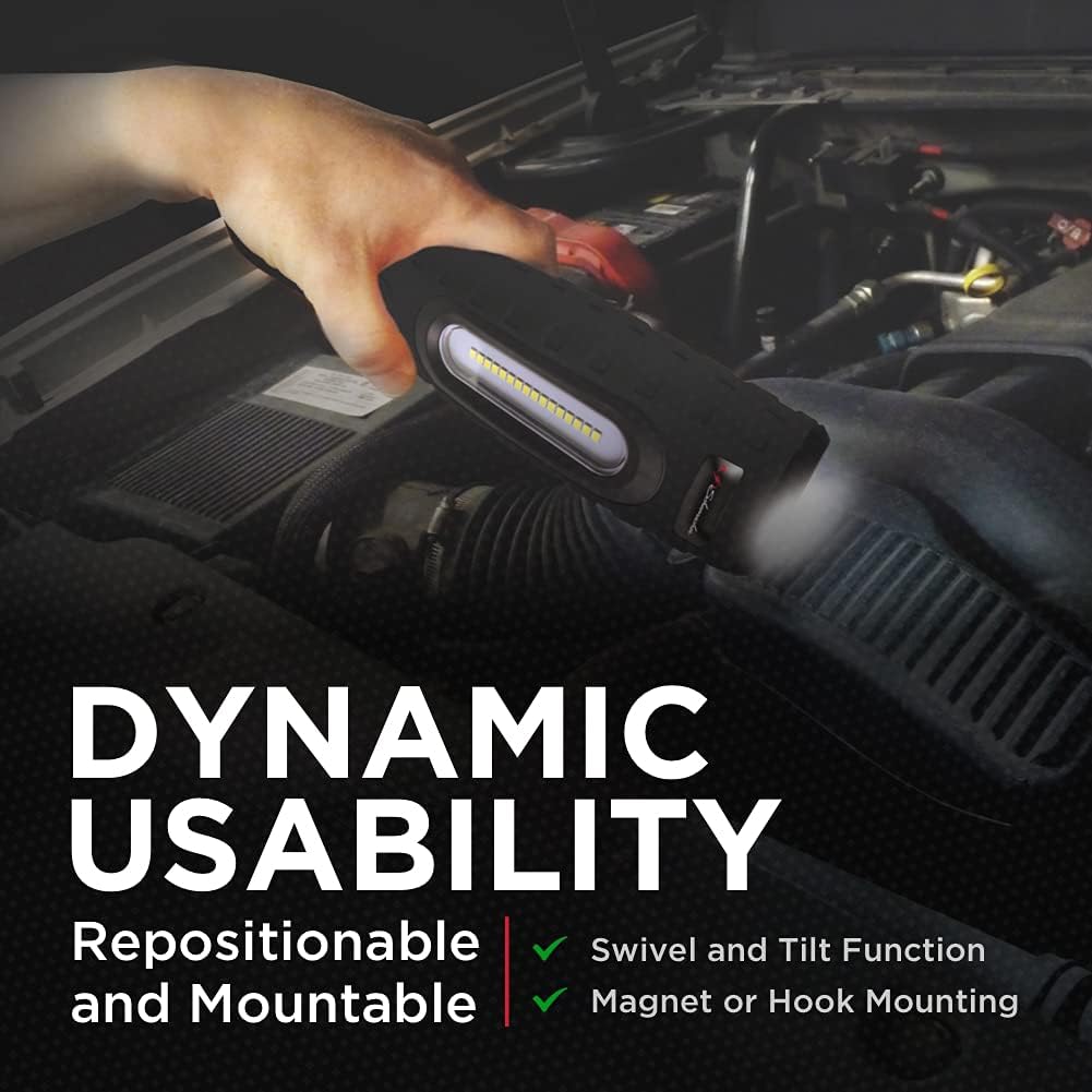 Free Shipping Over $50 Schumacher SL137BU 360 Degree Plus Cordless Work Light, Black - 600 Lumens, 3W Directional Lighting - 360-Degree Swivel and Tilt, Ultra-Bright Black Friday Clearance Schumacher SL137BU 360 Degree Plus Cordless Work Light, Black - 600 Lumens, 3W Directional Lighting - 360-Degree Swivel and Tilt, Ultra-Bright