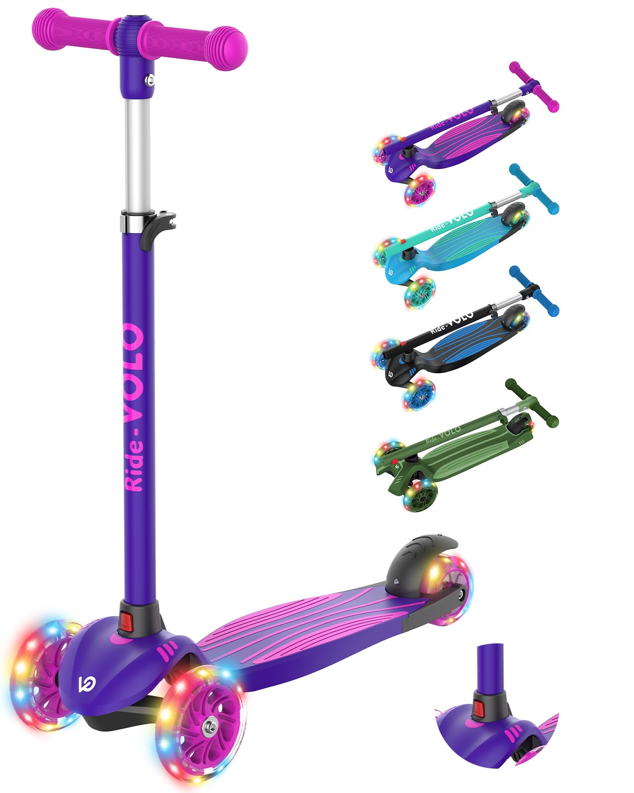 Amazon.co.jp: RideVOLO: キックスクーター