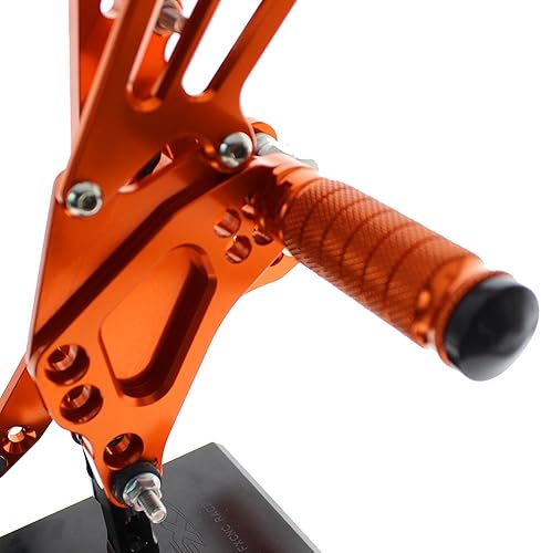 Miniatura 9 de FXCNC Juego de estriberas ajustables para motocicleta CNC K9 K11 compatibles con GSXR 1000 GSXR1000 GSX-R1000 2009-2016 Oro