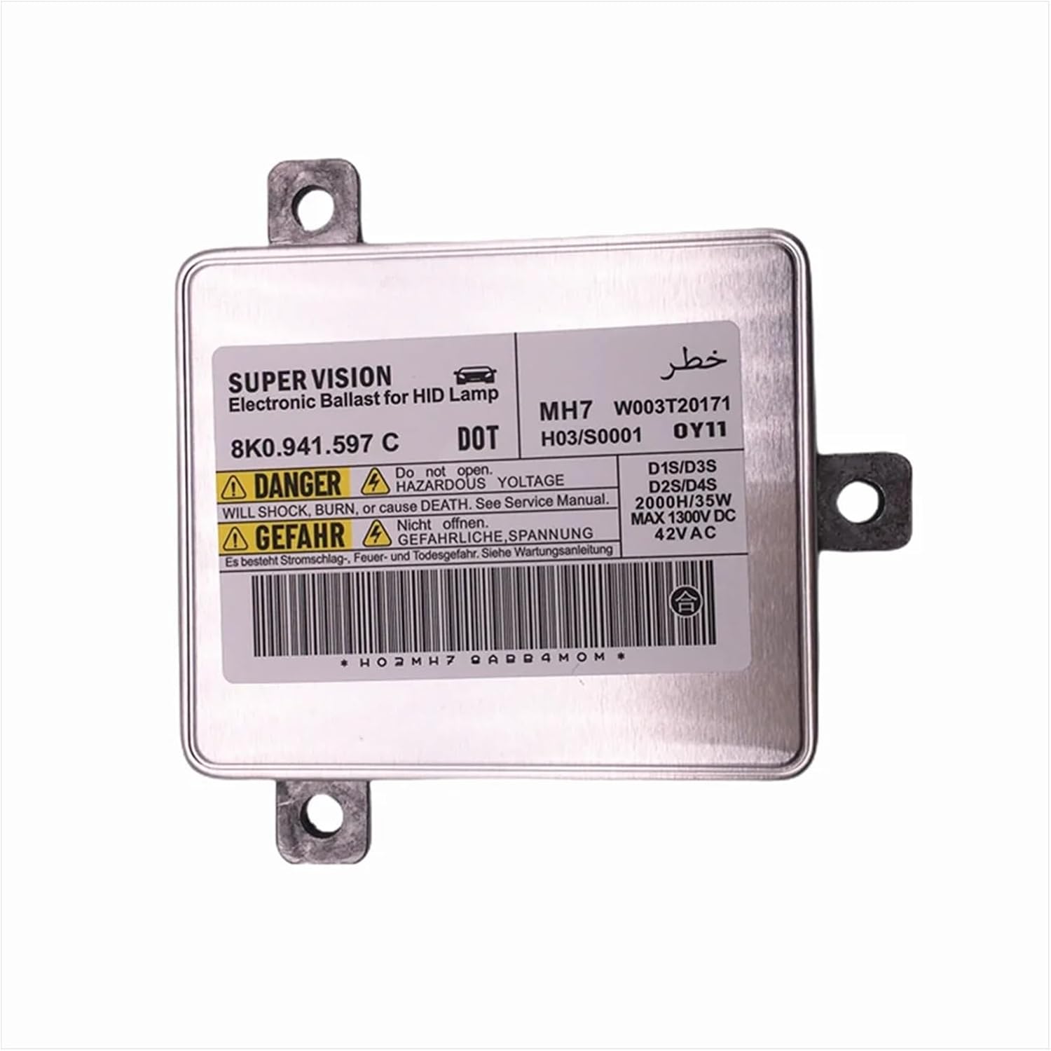 for A1 A3 A4 A5 A6 A7 A8 Q5 Q7 for CC Bulbs H-ID Xenon Ballast 8K0941597C 8K0.941.597 C W003T20171 Ballast Conversion Kits