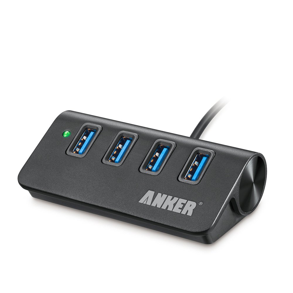Amazon.co.jp: Anker USB 3.0 高速4ポートハブ 一体型ケーブル