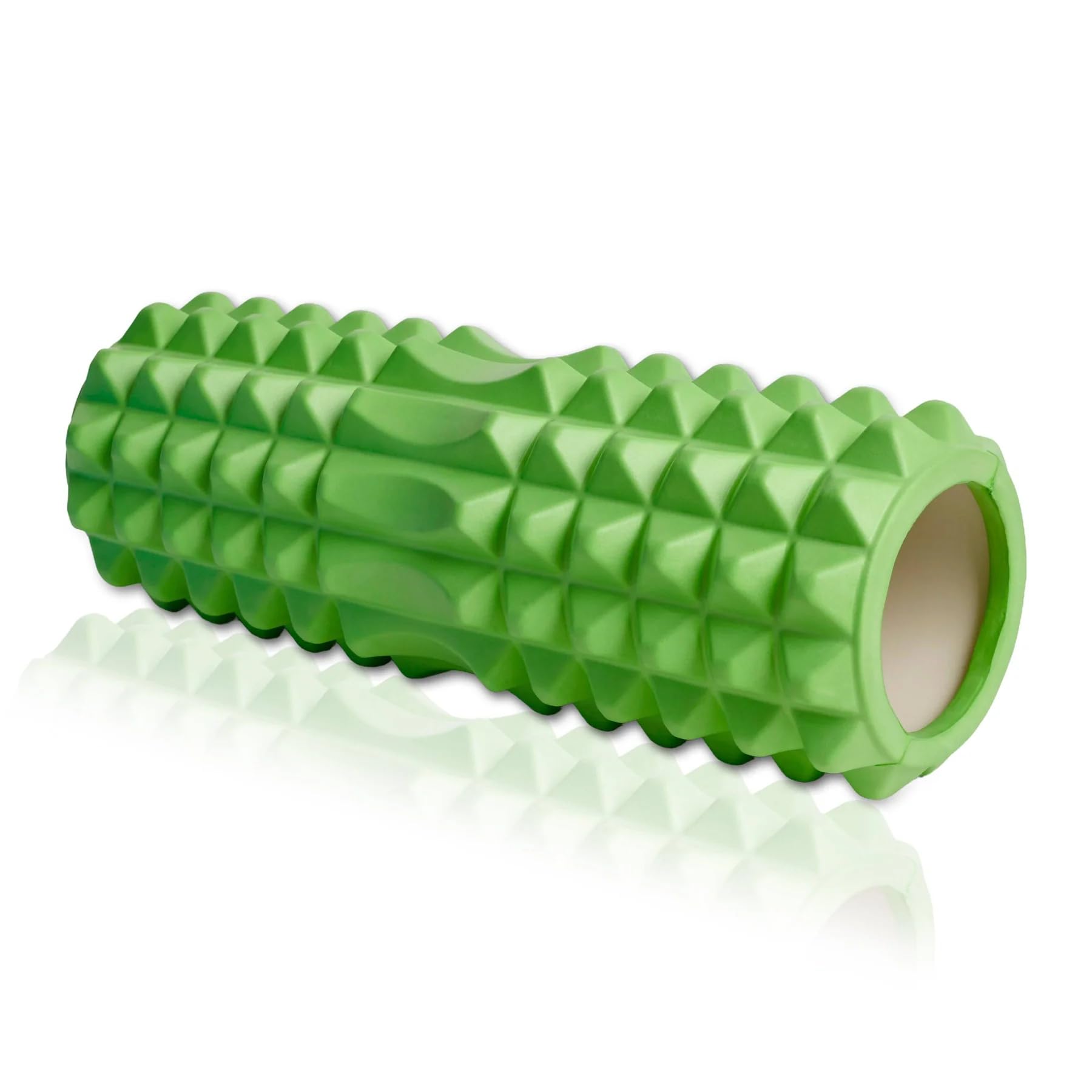 Foam Roller for Exercise Gym- Deep Tissue Body Massage Roller for Back Pain, Neck & Knee - Yoga Roller Fitness Workout, Muscle Massager Equipment, Muscle Recovery, Stretching Tool 33 cm (Assorted Colour)