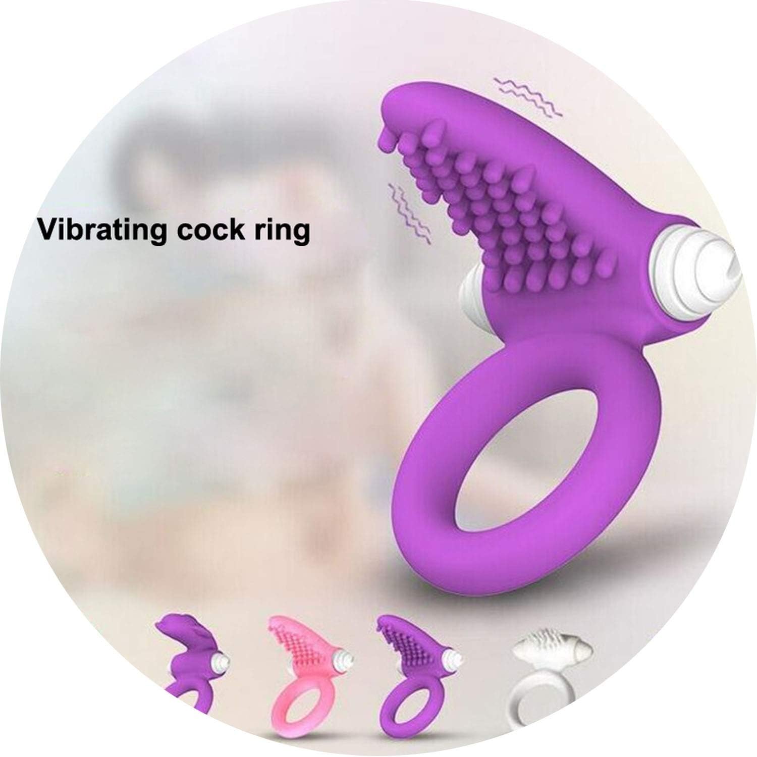 Youmeiyou Anneau Edad Hombres Divertido Para Delayed Vibrador ...