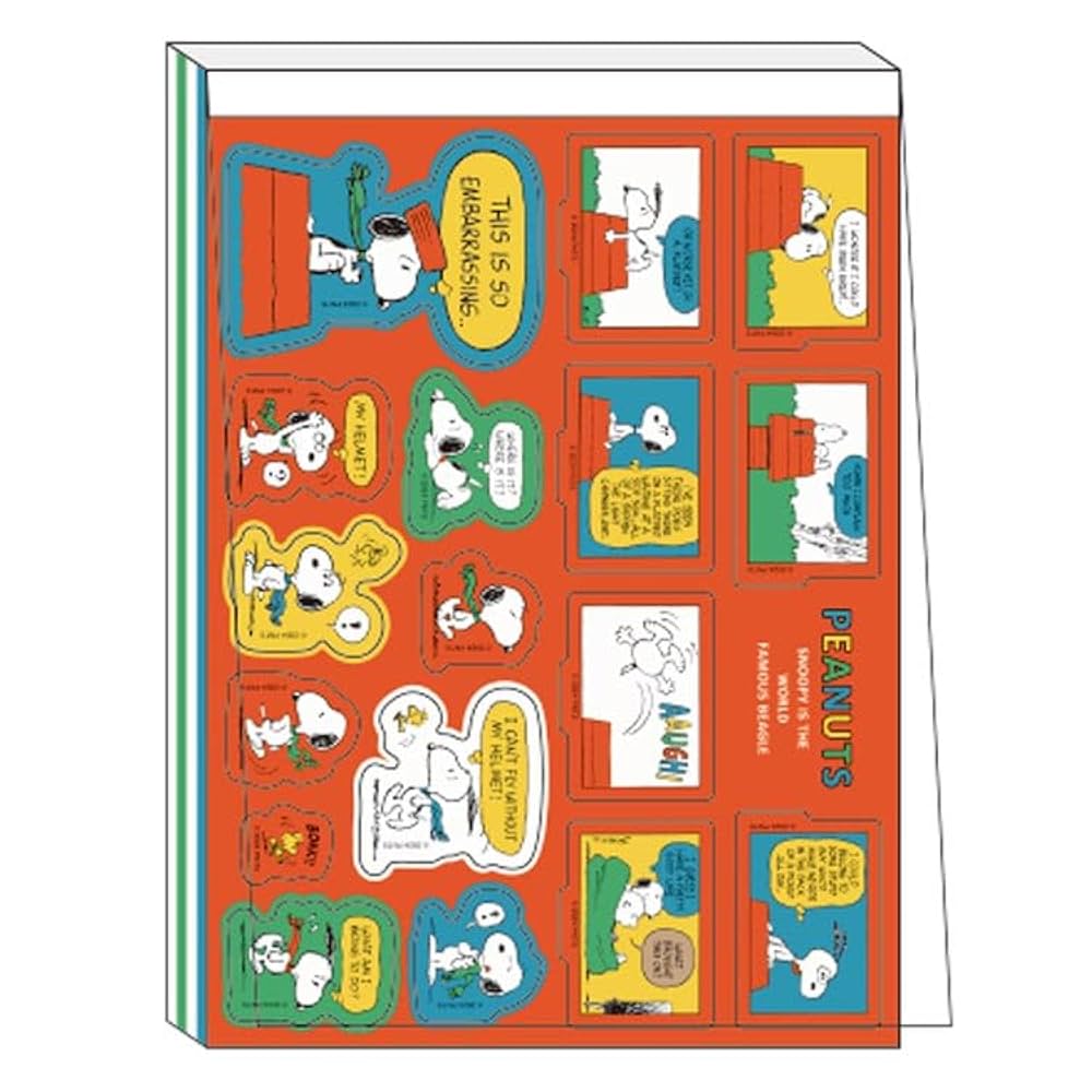 スヌピーメモパット 楽天市場】スヌーピー スクエアメモパッド ベージュ ホワイト