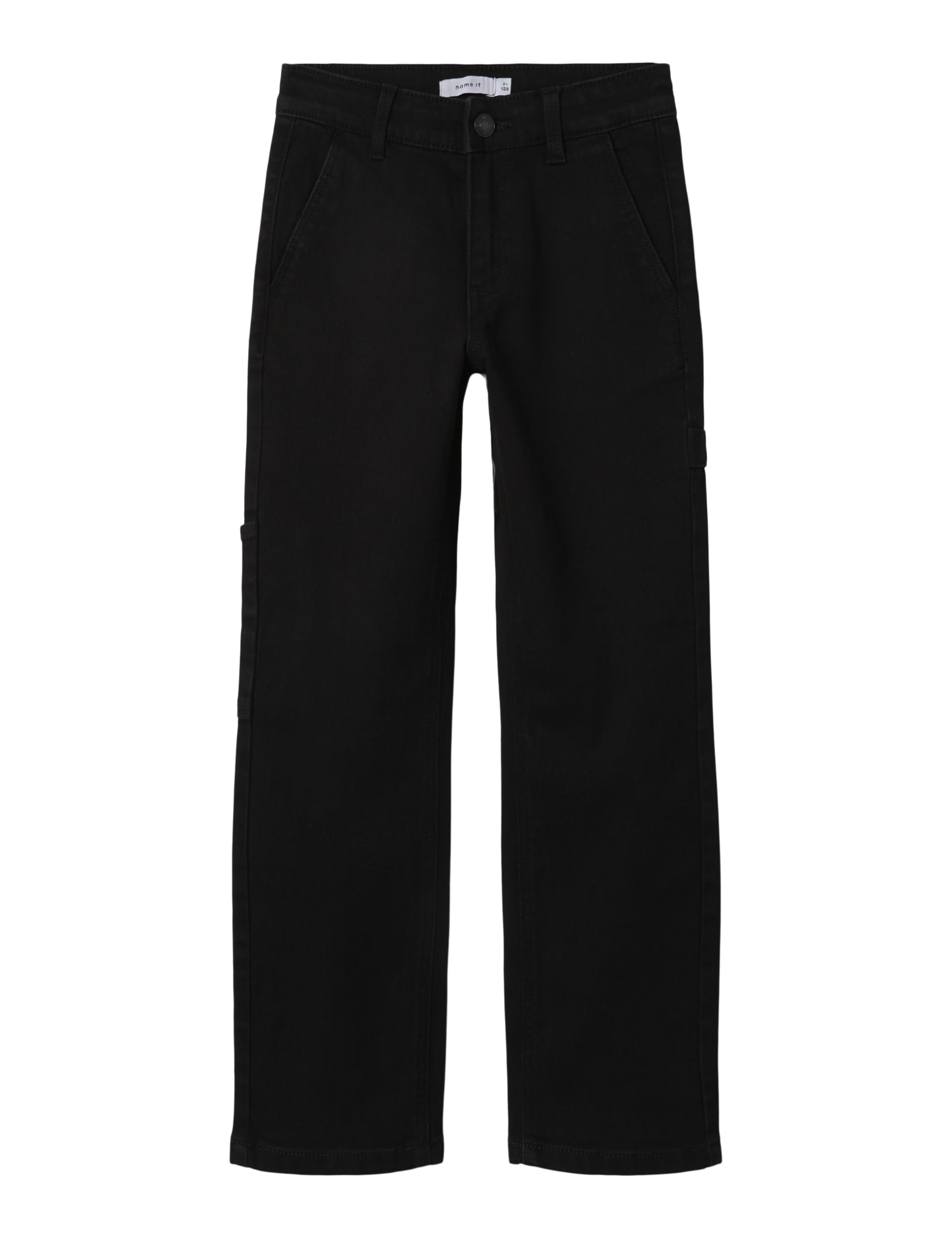 Name IT Jungen Nkmryan Straight Carp Jeans 2100-Io Noos, Black Denim, 164 EU