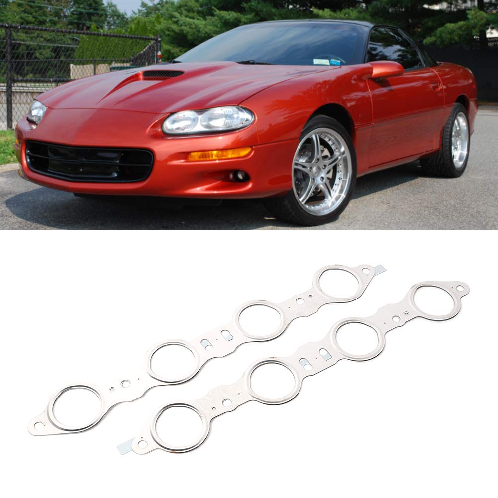 Guarnizione collettore di scarico, dioche acciaio argento 12617944 Guarnizioni collettore di scarico Viti in acciaio multistrato per motori LS1 LS2 LS3 LS6 LS7 LS9 LSX