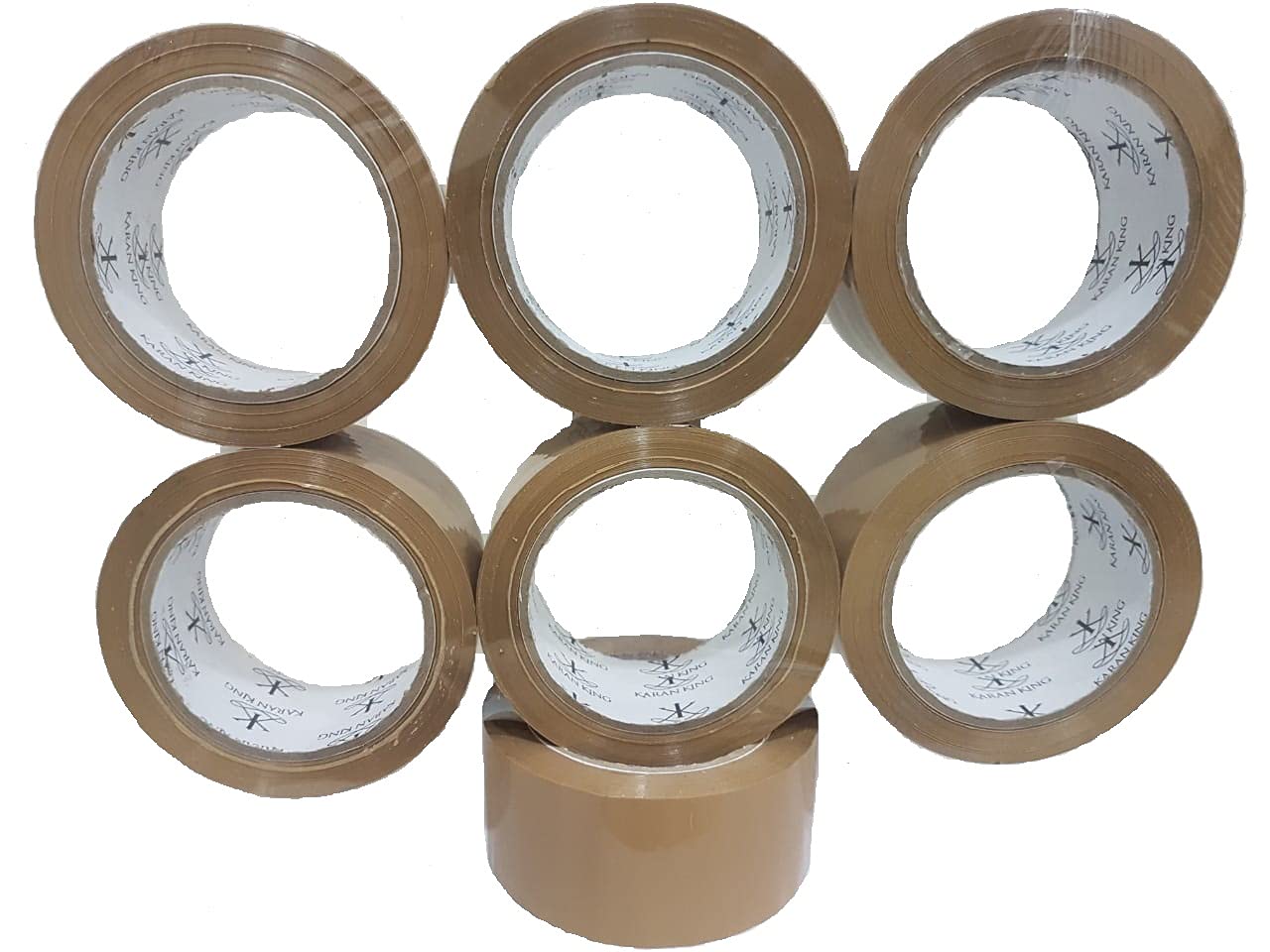 KARAN KING® 6 Rolls General Purpose Packaging Tape All Purpose Adhesive